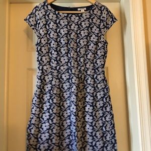 Navy lace dress (Old Navy)